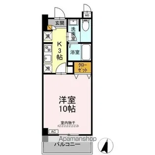 BIZ STAY 千葉・蘇我【3階】の間取り