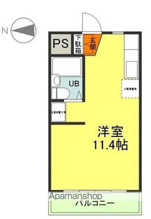 ライオンズプラザ【203号室】の間取り