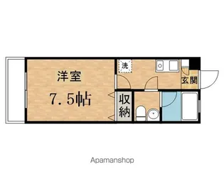 シャレー21【1階】の間取り