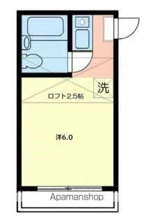 ハイム都Ⅱ【2階】の間取り
