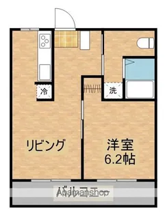 眞方コーポⅠ【103号室】の間取り