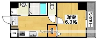 千葉・住吉【6階】の間取り