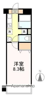 スターリット上杉【4階】の間取り