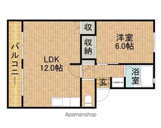 Gクレフ【2階】の間取り