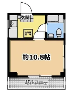 ハイツあかね【4階】の間取り