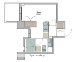 エルプレイス東神奈川【701号室】の間取り
