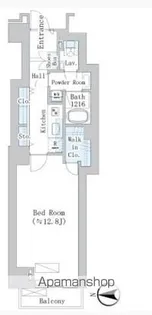 恵比寿ガーデンテラス弐番館【9階】の間取り
