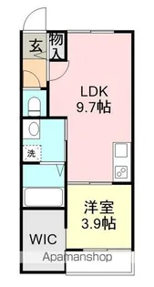 ディアコートⅢ【202号室】の間取り