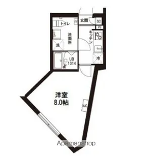 レピュア青砥レジデンス【2階】の間取り