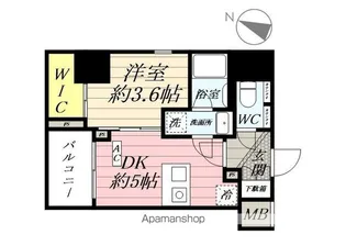 SYFORME SHINKOYASU【701号室】の間取り