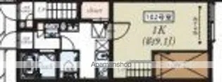 MAISON SA XX【102号室】の間取り