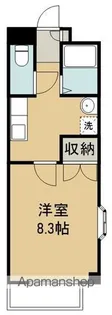 グランエクシード宮城野【3階】の間取り
