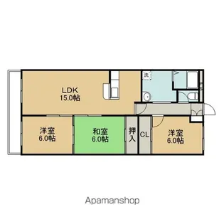 Jステージ日の出【1階】の間取り