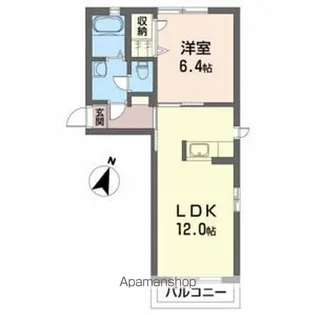 エリス638【2階】の間取り