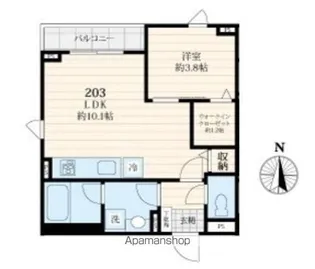 FINO442【2階】の間取り