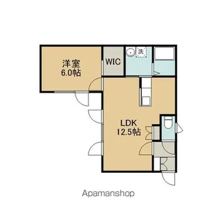クリスティーⅡ【201号室】の間取り