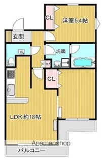 ランビニオン【2階】の間取り
