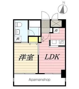 プライマル札幌北4条【6階】の間取り