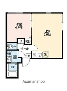 グランクオール秋葉原【3階】の間取り