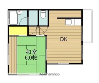 和田荘【2階号室】の間取り