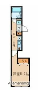 マンション明石【3階】の間取り