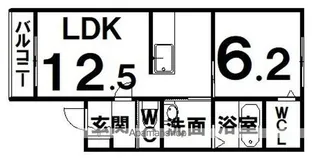 BONA SORTE(ボナソルテ)【1階】の間取り