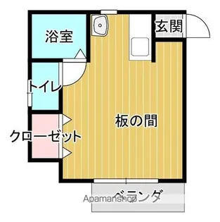 アベニューイン樋井川【2階】の間取り