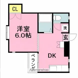 ベルトピア宮崎703【4階】の間取り