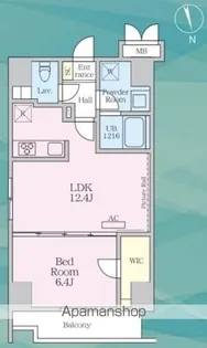 AVENIR NIHOMBASHI【8階】の間取り