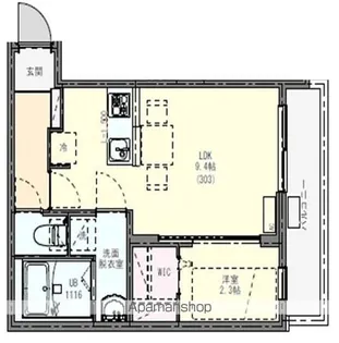 リディアコート南流山Ⅰ【3階】の間取り