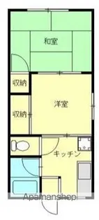 玉川ハイツ【1階】の間取り