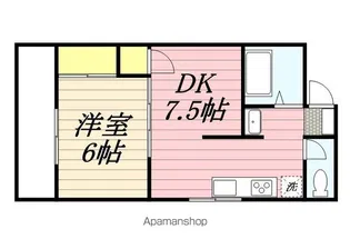 LEXANI新松戸【3階】の間取り