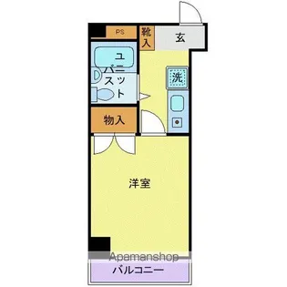 フレグランス蘇我【801号室】の間取り