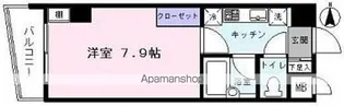 STATION 1010【303号室】の間取り