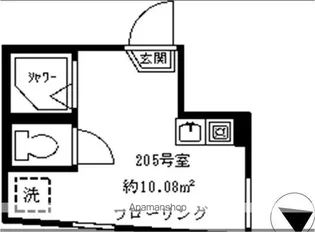 フェリスオータム【2階】の間取り