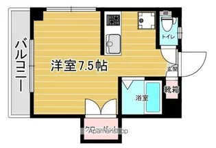 スリム箱崎【5階】の間取り