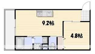 LYK都町B棟【2階】の間取り