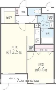 ボヌール・ロジェ【2階】の間取り