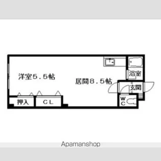 MORE HONGO【1階】の間取り