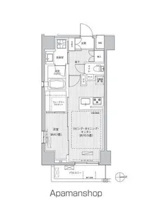 シティインデックス千代田秋葉原【10階】の間取り