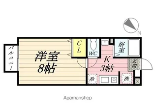 リヴァージュ57【2階】の間取り