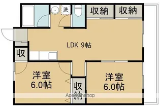 K&Lマンション【1階】の間取り