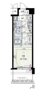 プレサンスジェネ浅草EAST【8階】の間取り