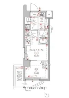 クレイシアIDZ練馬富士見台【4階】の間取り