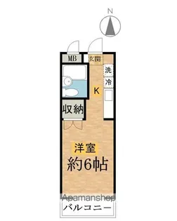 シャーリーハイツ【303号室】の間取り