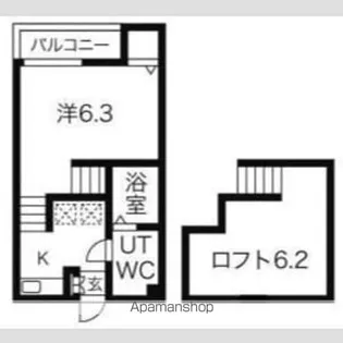 マイライフ北仙台【2階】の間取り