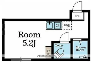 アーバンプレイス中野中央A【201号室】の間取り