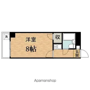 TISマンション堀之内【3階】の間取り