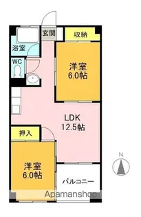 第一岐阜県ビル【7階】の間取り