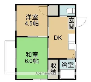 セントラルコーポ【1階】の間取り